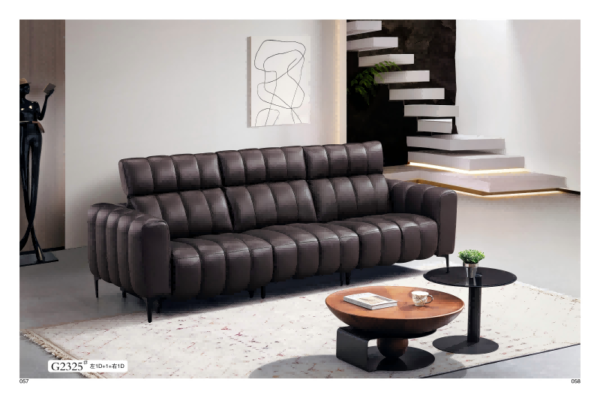 Deep Leather Sofa