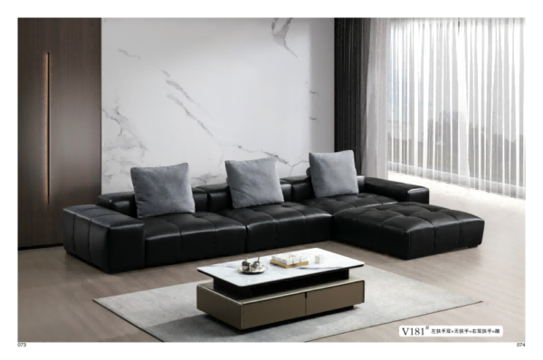 Leather Sofa Set